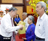 苏林总书记春节前夕向西宁省党委、政府和人民拜年